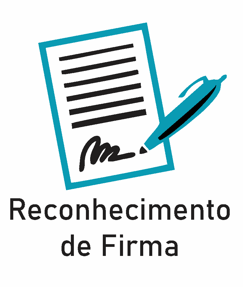 Ilustração de reconhecimento de firma